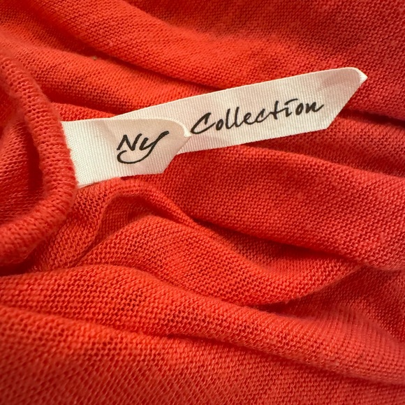 NY Collection Coral Open-Front Cardigan - Picture 6 of 6